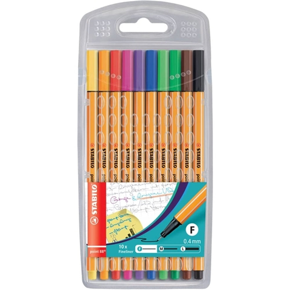 stabilo pennarelli stabilo point 88 10 pz ean 4006381217842