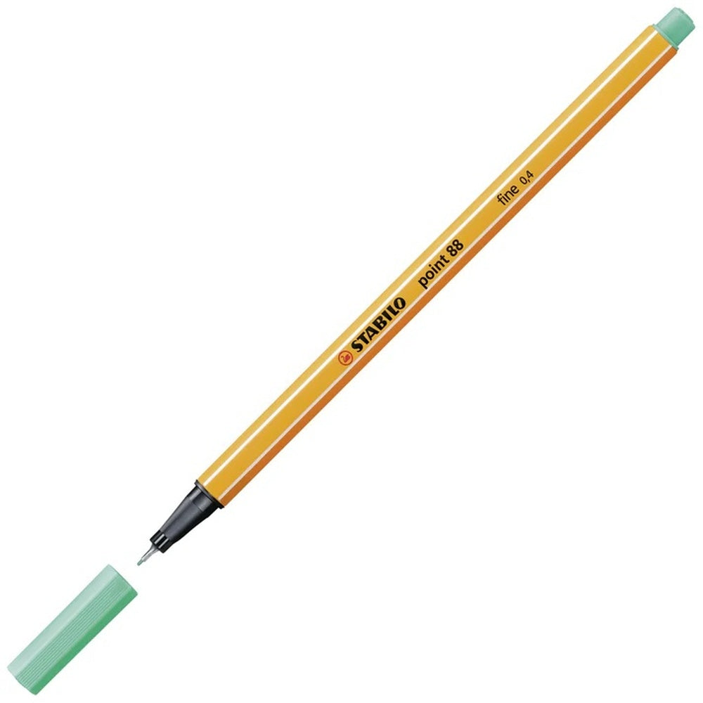 stabilo pennarello stabilo point verde ghiaccio 8813 ean 4006381292313