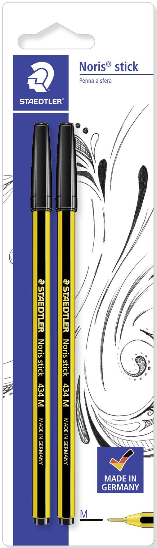 staedtler penne staedtler noris nere 2 pezzi ean 4007817434079