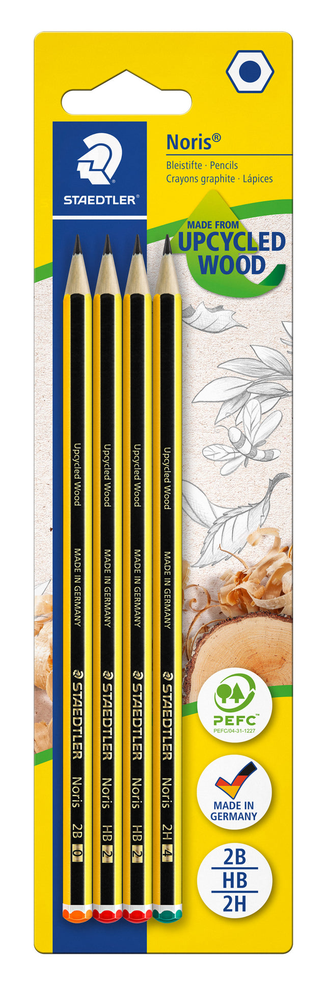 staedtler set 4 matite staedtler noris gradazioni assortite ean 4007817120477