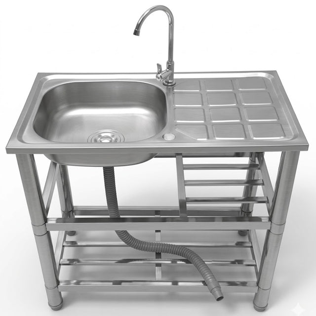 staylux lavello multifunzione acciaio inox con fontana ean 8056244083189