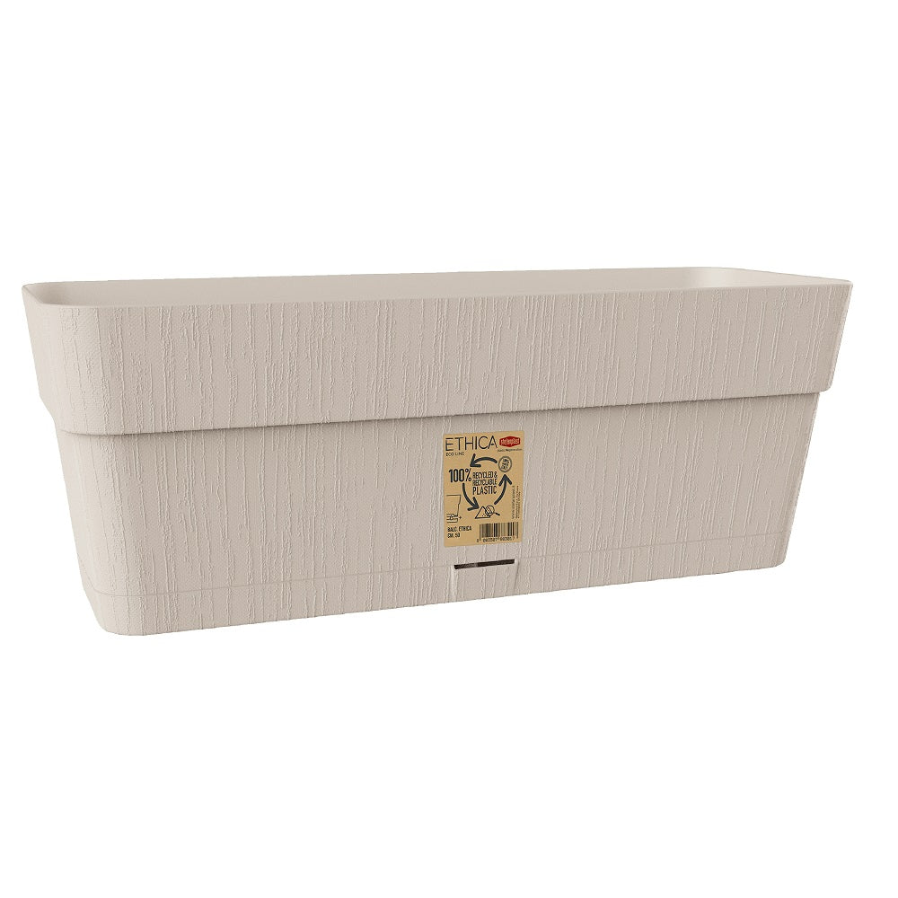 stefanplast balconetta ethica con riserva acqua 50 cm gesso ean 8003507682504