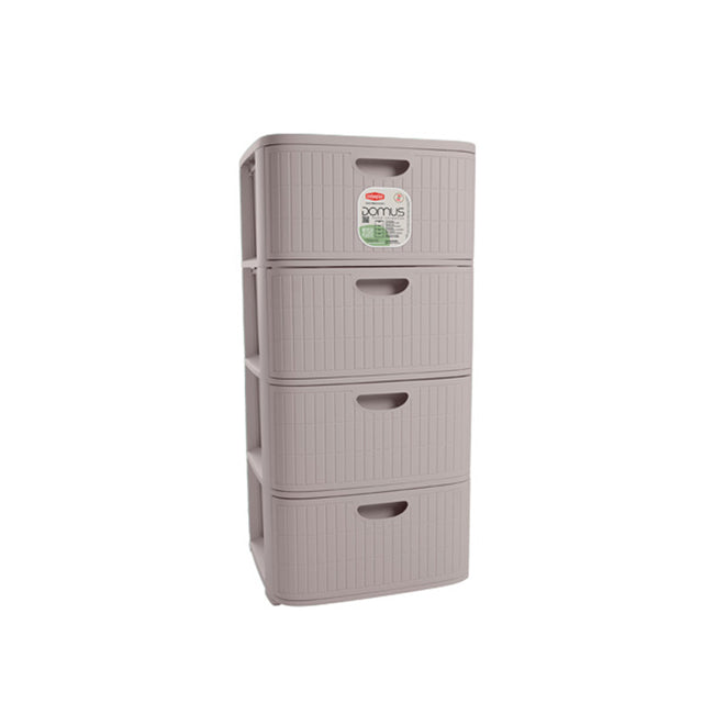 stefanplast cassettiera domus 4 cassetti beige h80cm ean 8003507901018