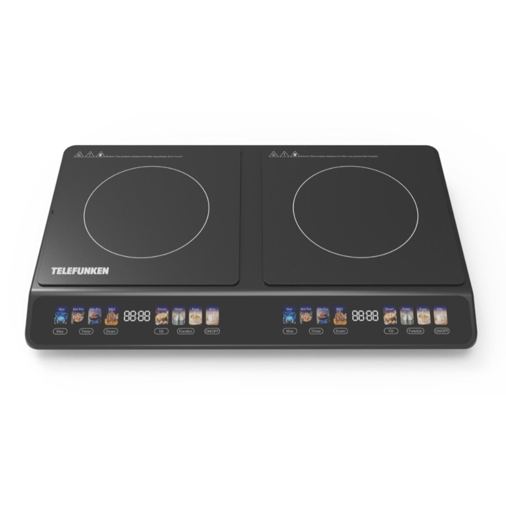 telefunken piastra induzione doppia 3500w digitale ean 8055386522891