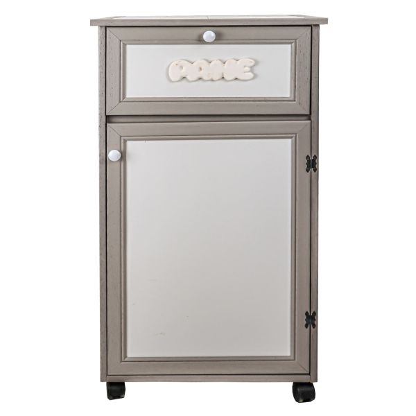 teti carrello da cucina teti con anta e ribalta tortora ean 8032749764211
