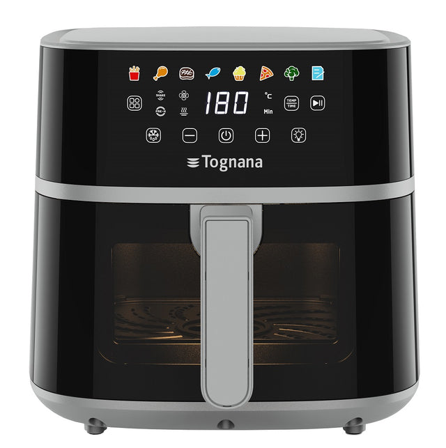tognana friggitrice ad aria tognana 6 lt grigio perla 1700 w ean 8056444573480
