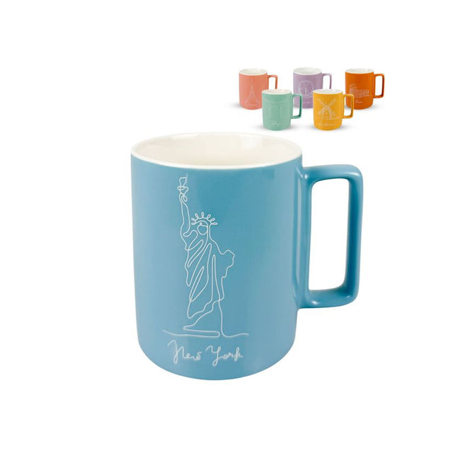 tognana tazza mug linea iris city assortita ean 8056444484427