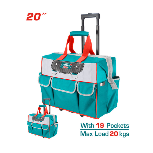 total borsa porta attrezzi rigida con ruote ean 6976057330008