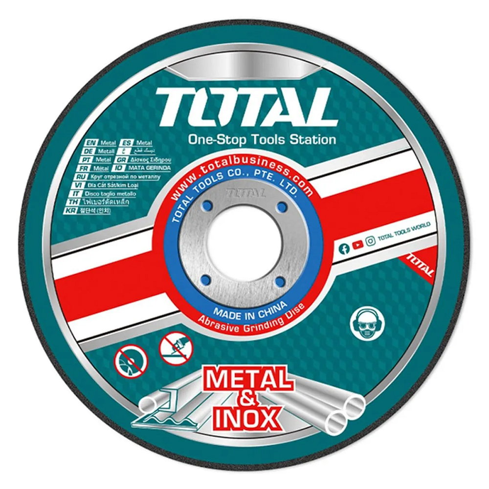 total disco abrasivo in metallo 115x12 mm ean 6925582169324