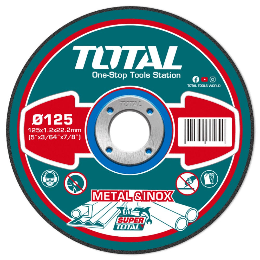 total disco abrasivo in metallo 125x12 mm ean 6925582169355