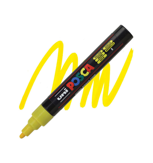 uniposca marcatore uni posca punta media giallo ean 4902778916162