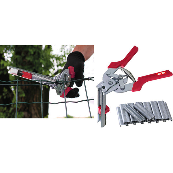 valex pinza grippatrice per recinzioni con 600 graffe ean 8004878704840