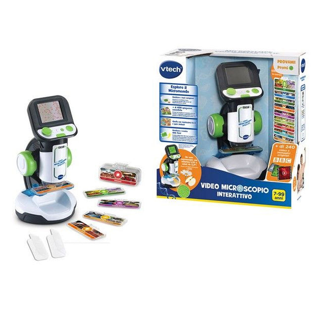 vtech video microscopio interattivo vtech ean 3417766161079