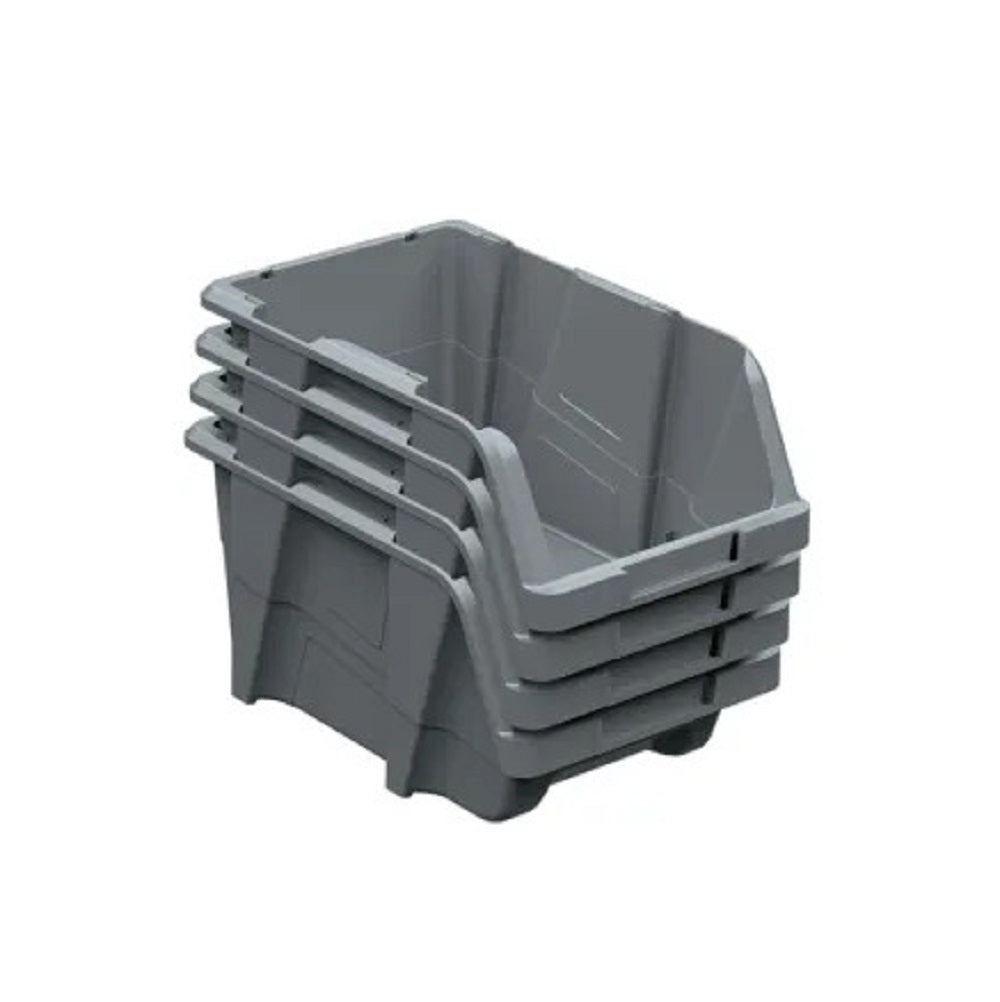 art plast contenitore in polipropilene grigio 17x10x84 cm ean 8010693128075