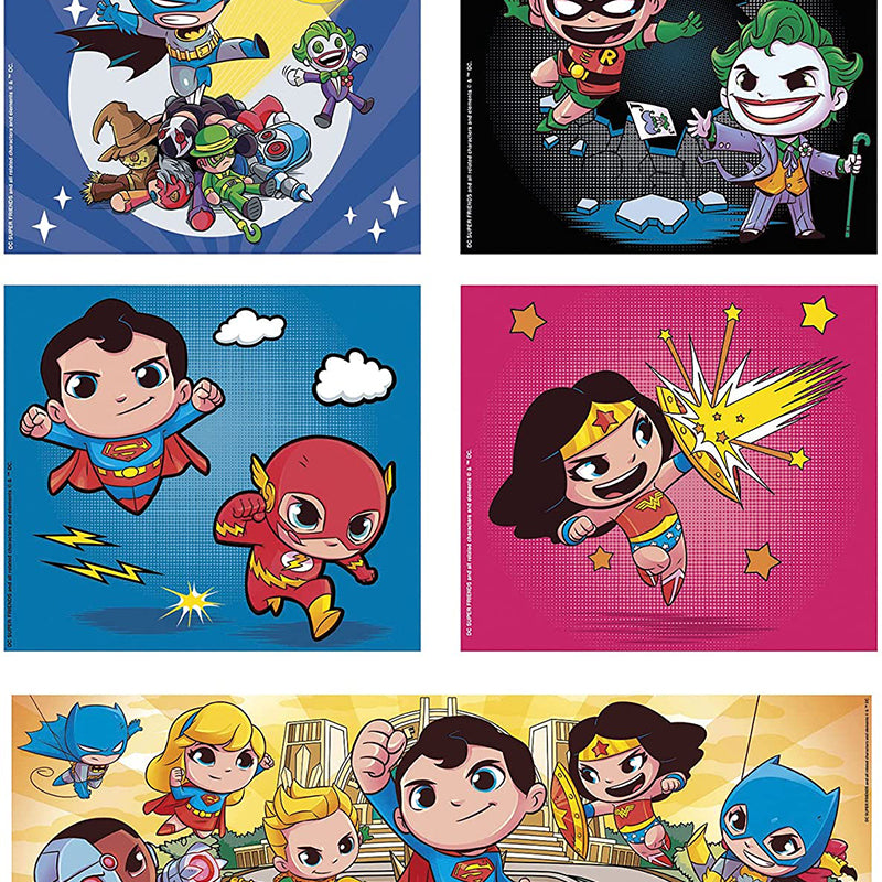 clementoni clementoni puzzle 10in1 dc comics 20272 ean 8005125202720