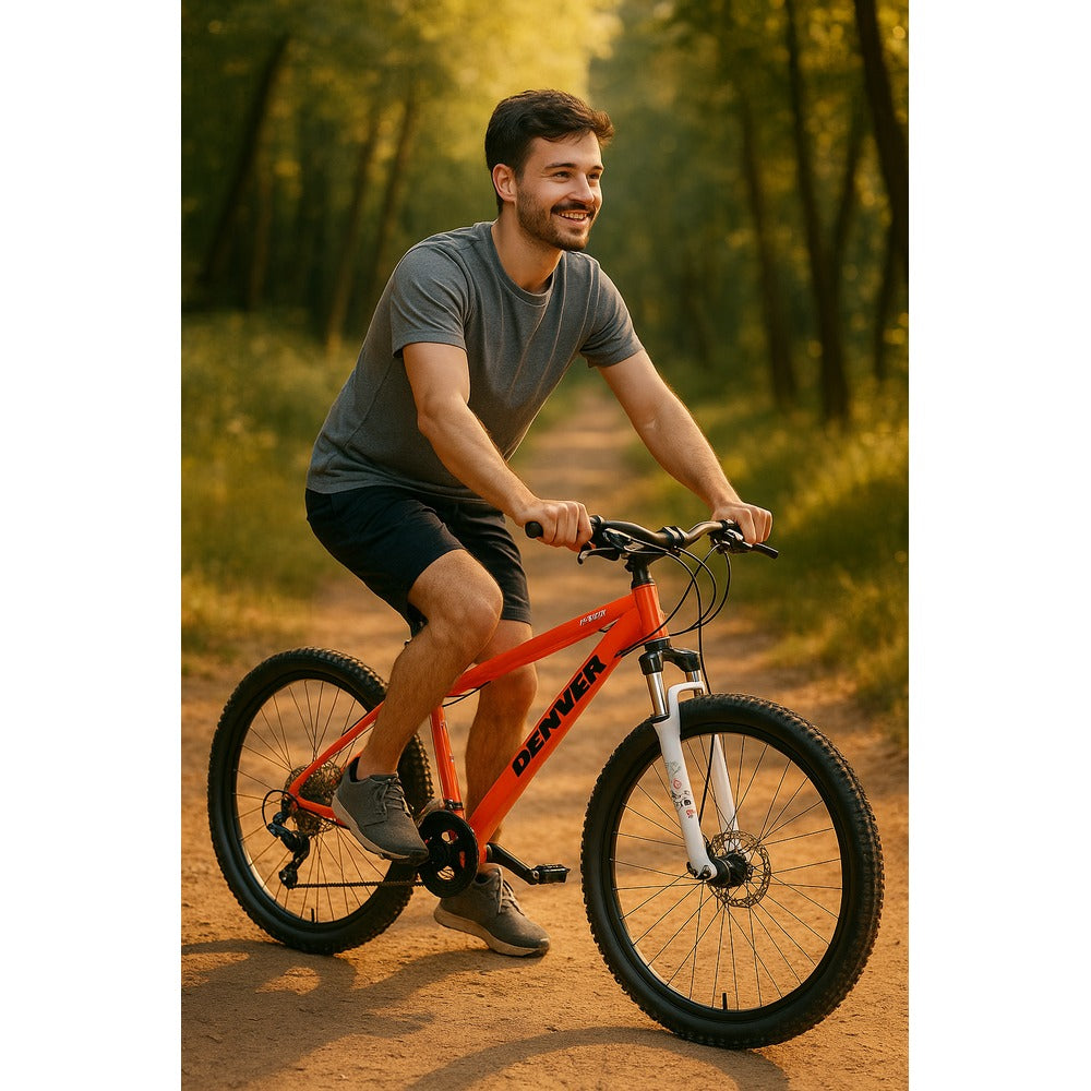 denver bici adulti mtb 275 rossa ean 8015244570051