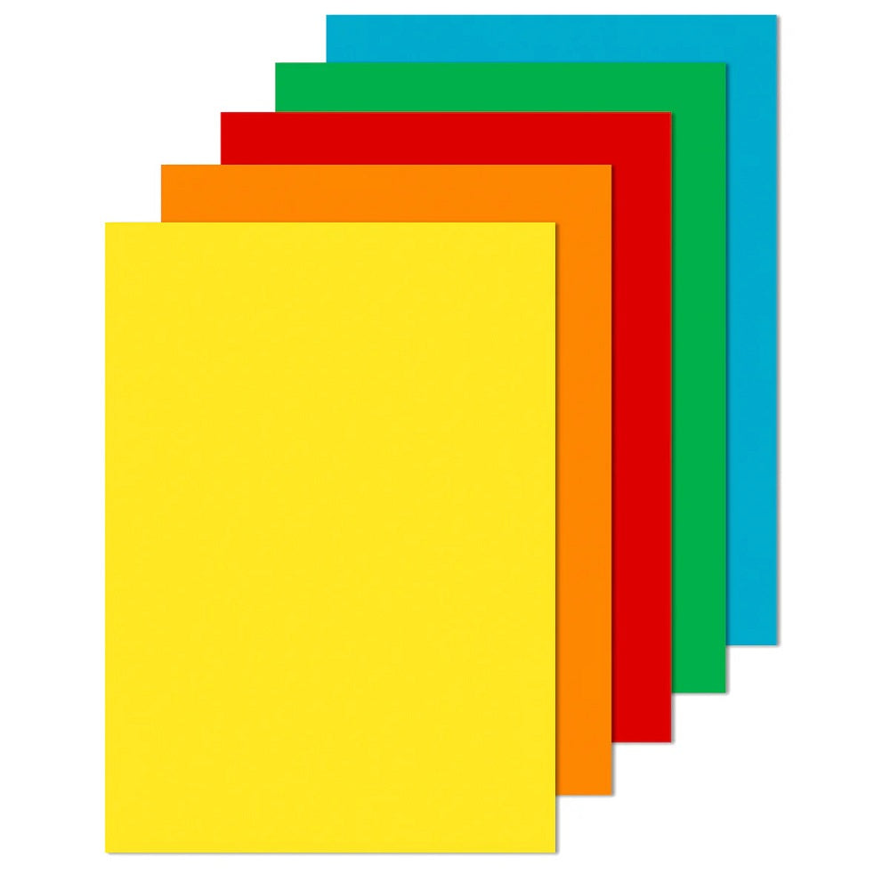 favini risma di carta mix 5 colori 100 fg 90gr formato a4 ean 8007057615012