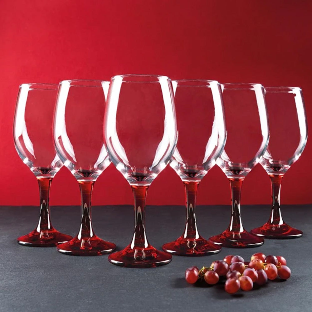 galileo casa calci vino malaga 6 pezzi 435ml stelo rosso ean 8056159191948