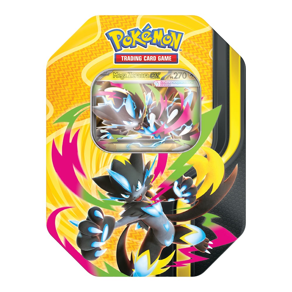 gamevision pokemon tin da collezione megaforze assortito ean 0196214141698