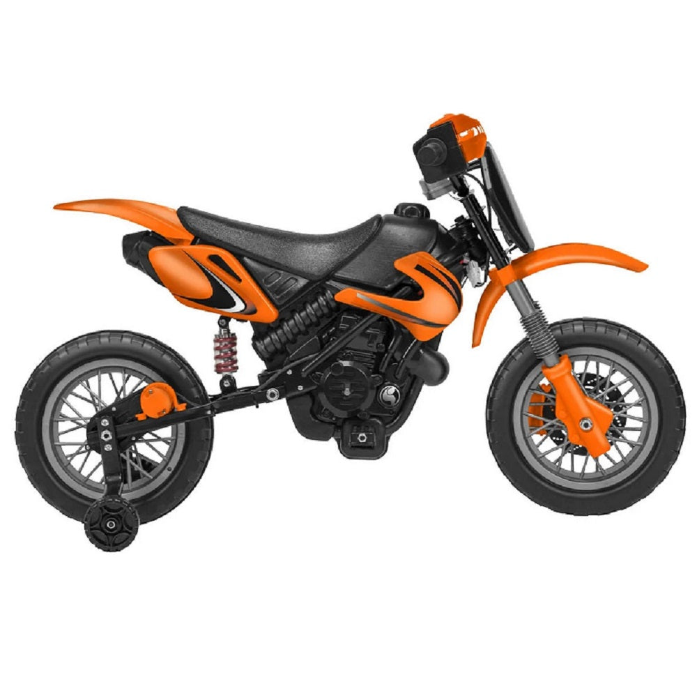 globo moto cross elettrica 12v batteria a litio arancione ean 8014966429203