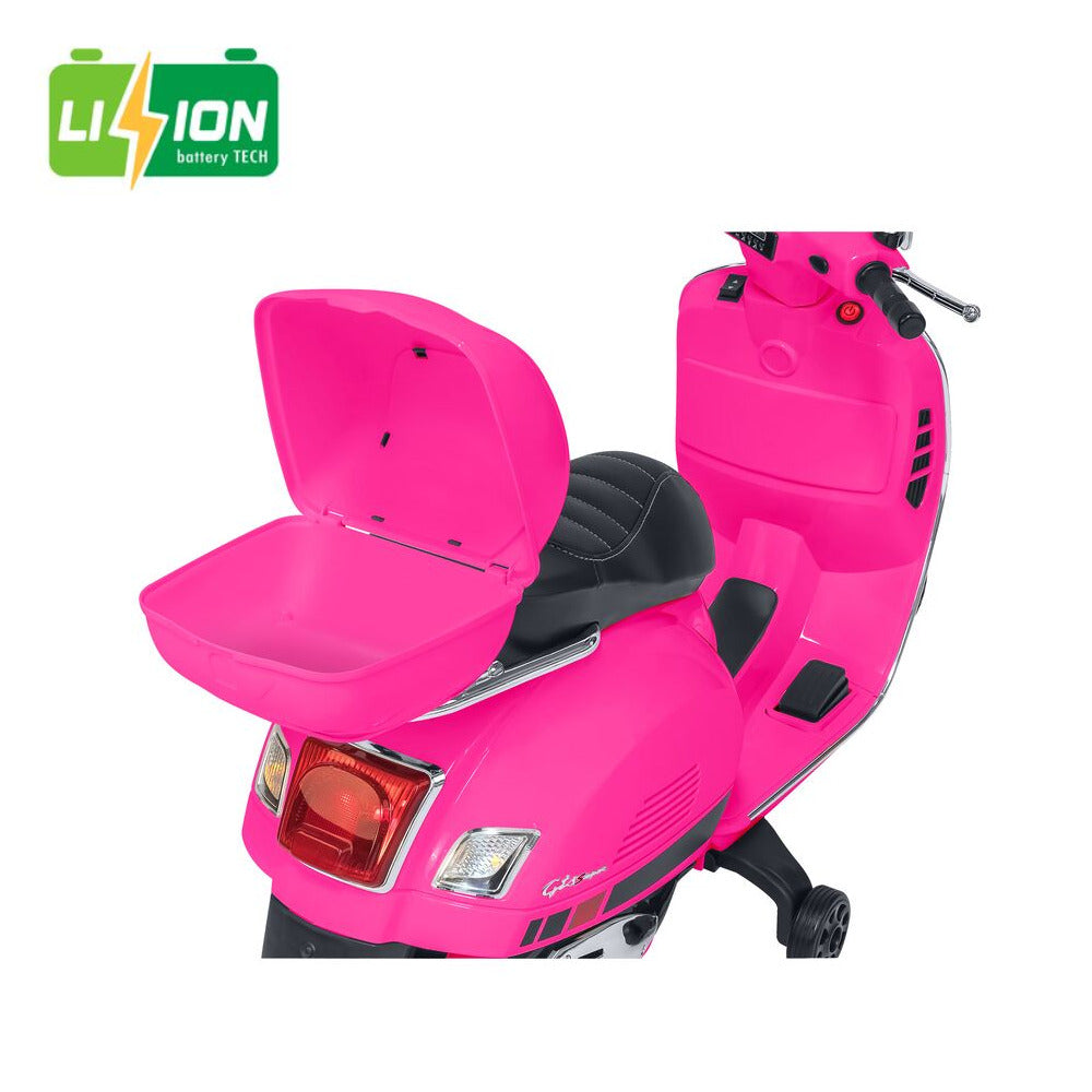 globo vespa gts 12v con batteria a litio rosa ean 8014966429142