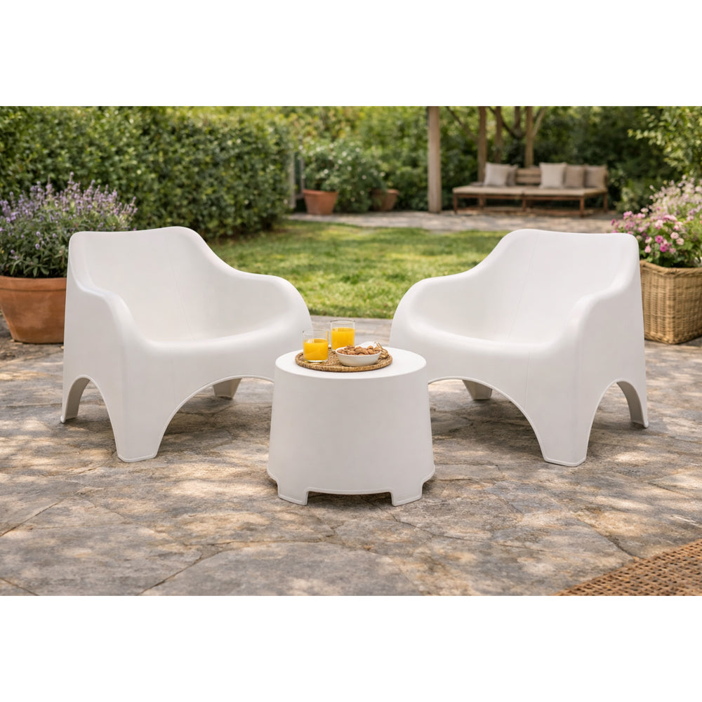 ipae progarden set cloud 2 poltrona tavolo bianco ean 8009271058514