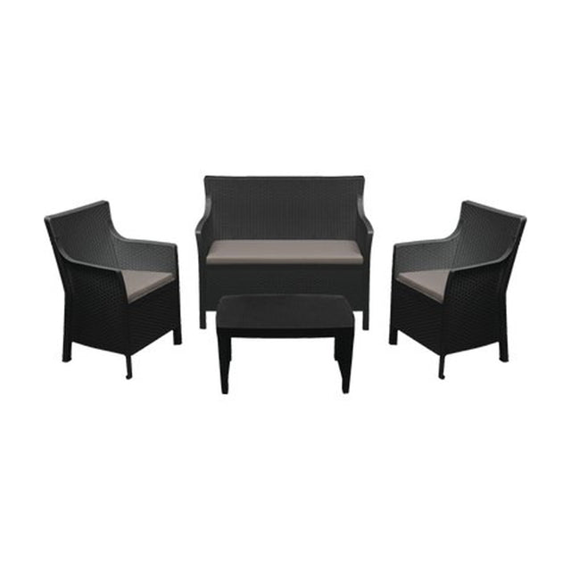 ipae progarden set salotto olivo antracite con cuscini ean 8009271156203