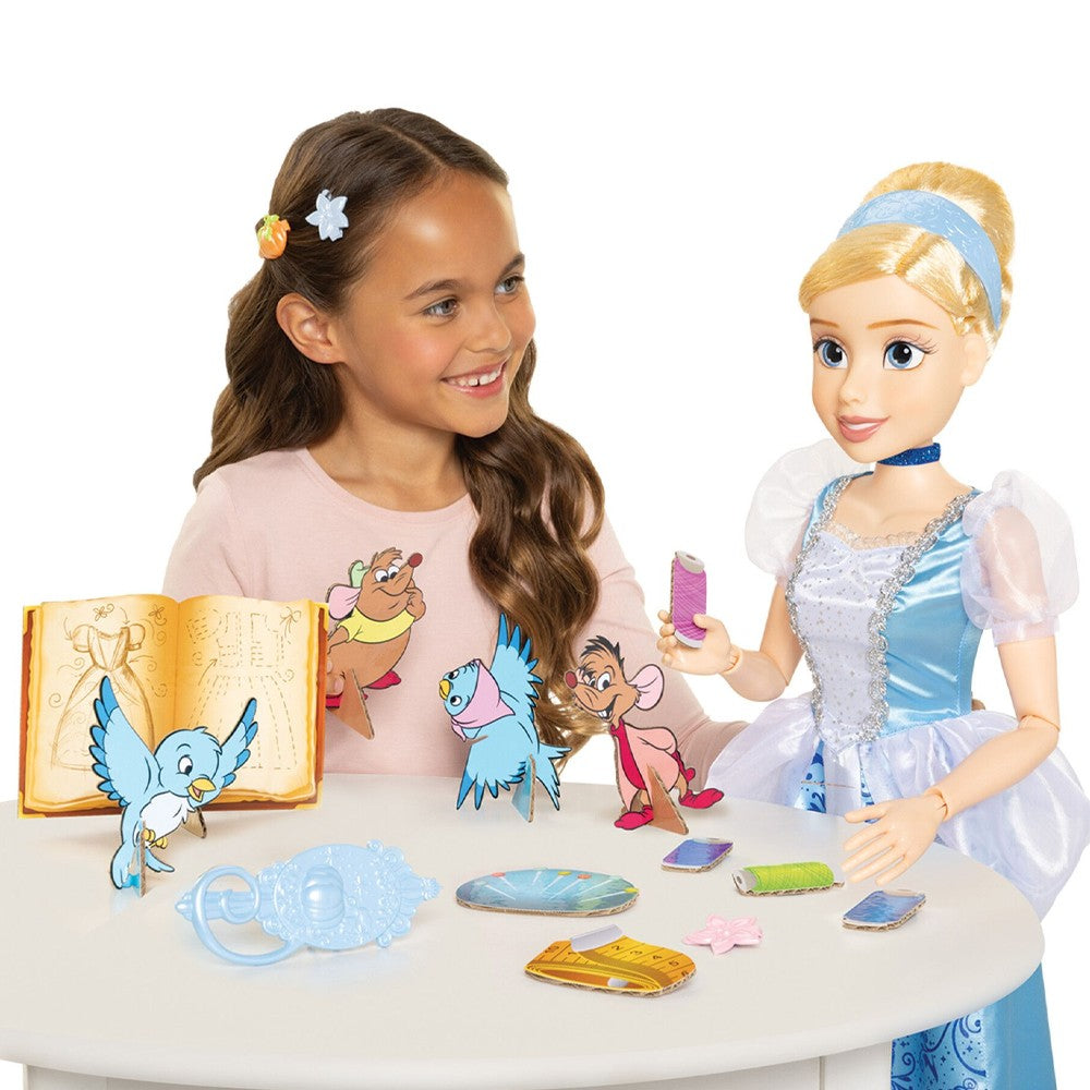 jakks disney princess cenerentola bambola 80 cm ean 0192995291102