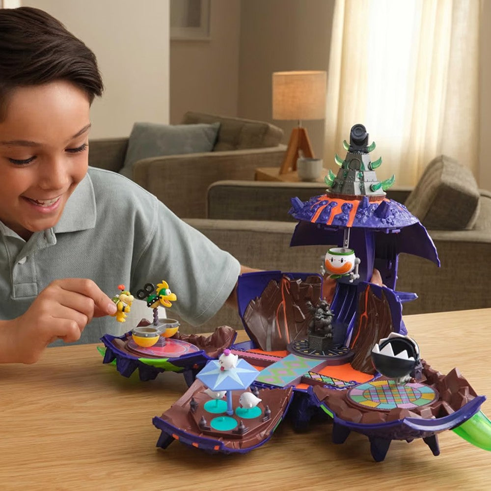 jakks playset super mario galaxy movie planet bowser ean 0192995432642