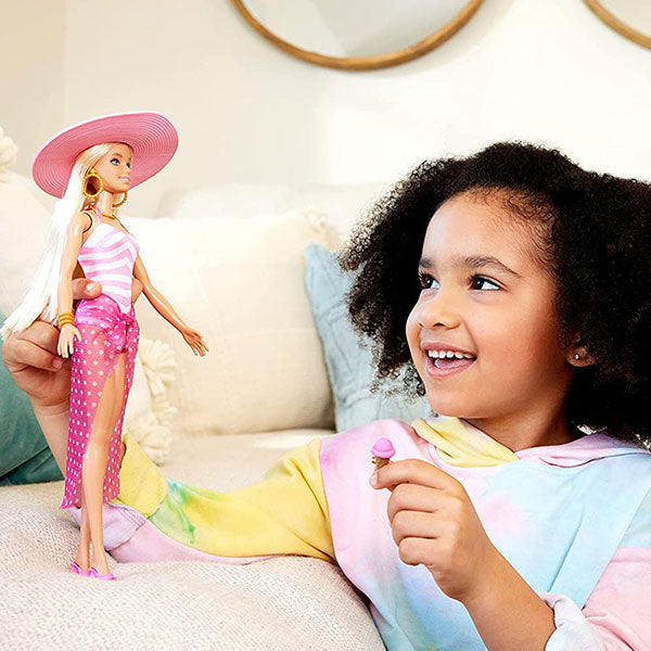 mattel barbie beach movie 2023 con accessori ean 0194735162420