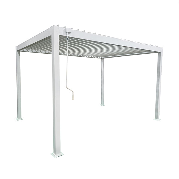 mirada pergola sanybel bioclimatica bianca 3x4m ean 9972016777034