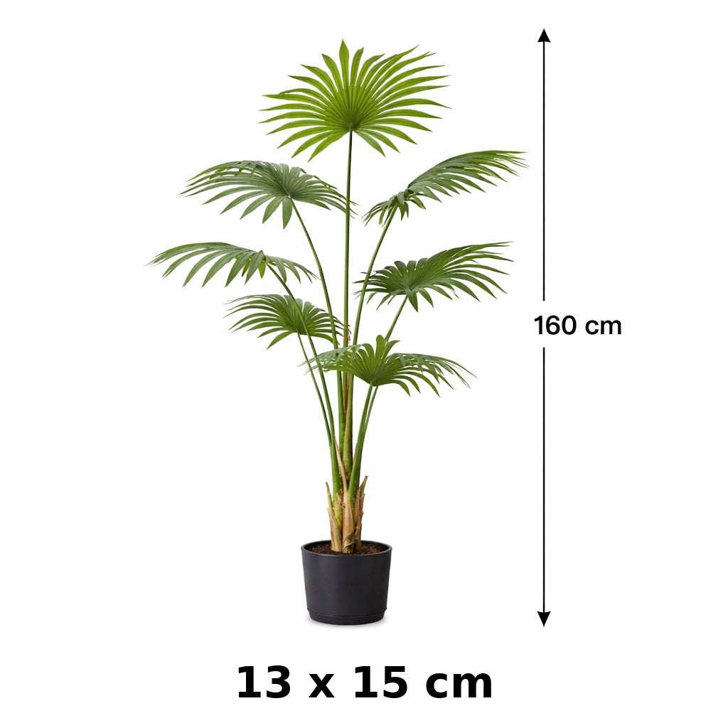 nbr pianta artificiale palma a ventaglio 160 cm ean 8051944714128