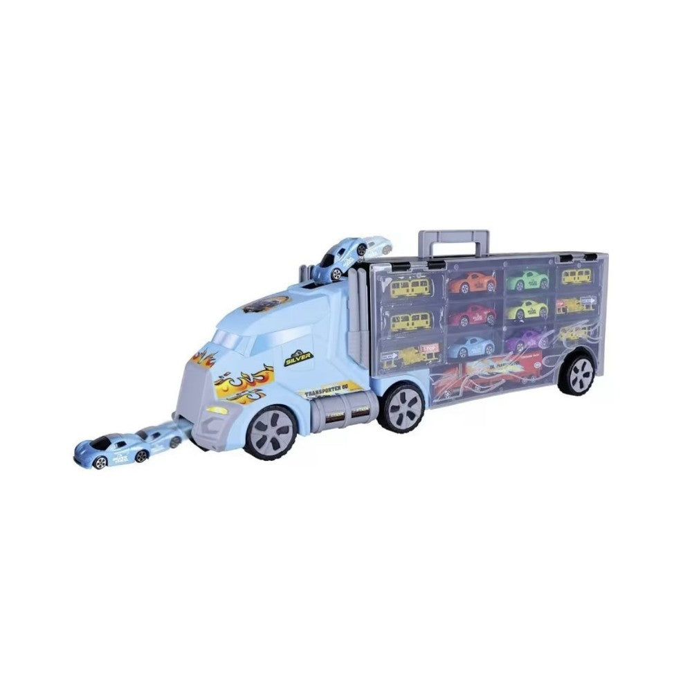ods camion valigetta silver 60cm con 60 macchine ean 8017293414447