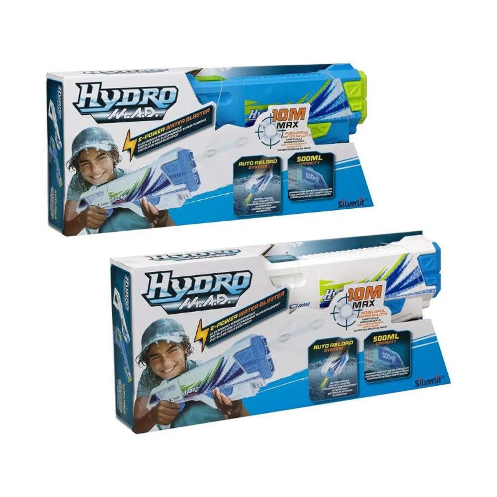 rocco giocattoli fucile acqua batteria hydro mad blaster assortiti ean 8027679079313