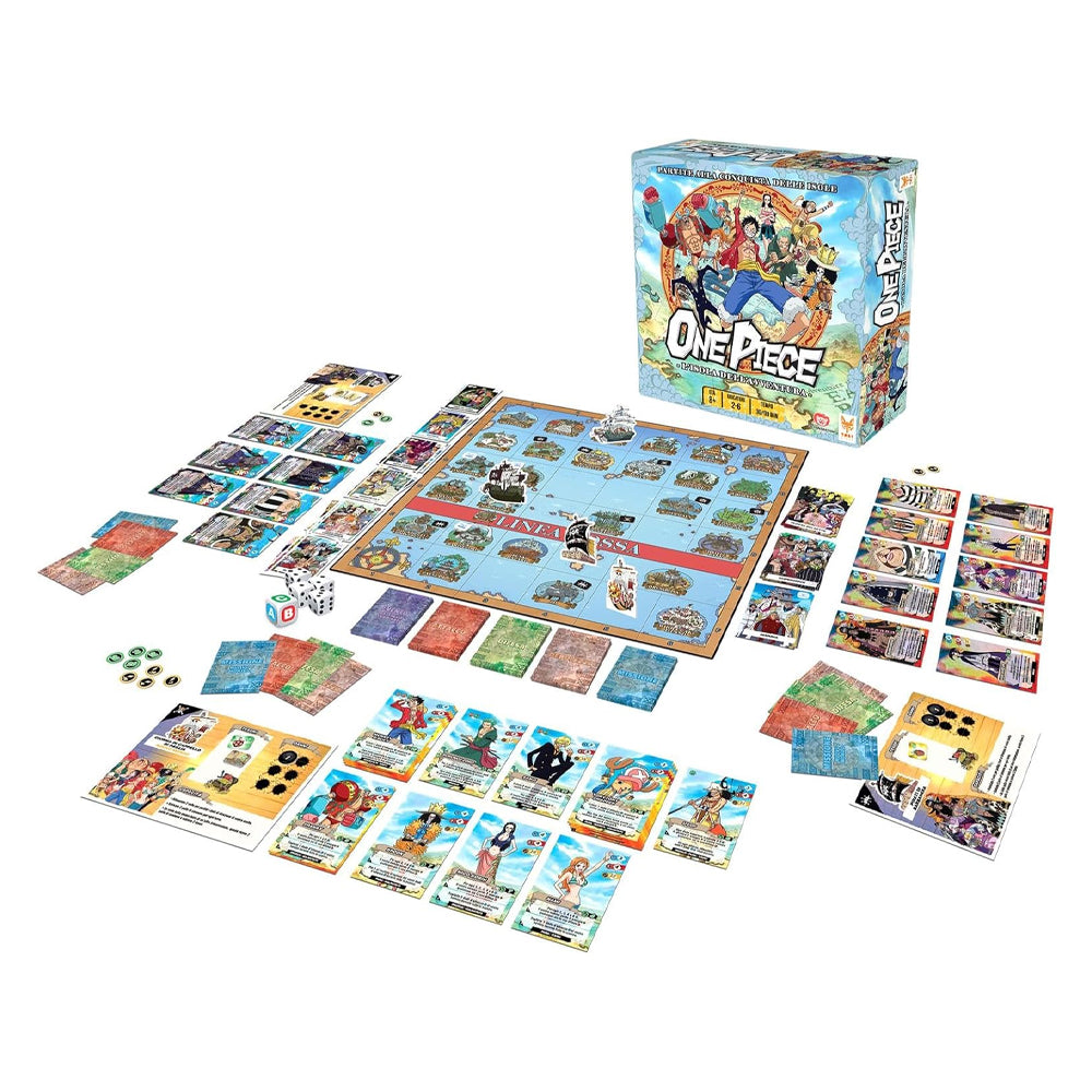 rocco giocattoli gioco da tavolo one piece lisola dellavventura ean 8027679079504