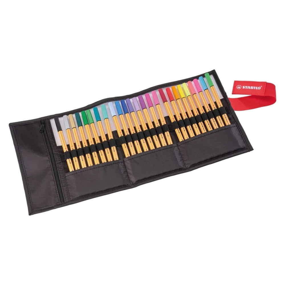 stabilo rollset stabilo point 88 25 colori assortiti ean 4006381566988