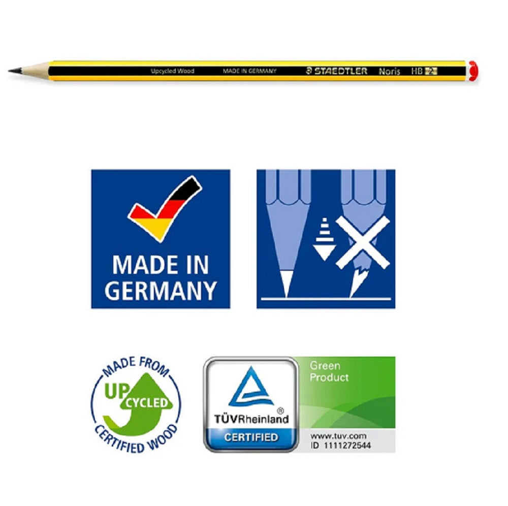 staedtler matite noris staedtler colorate hb set 4pz ean 4007817176153