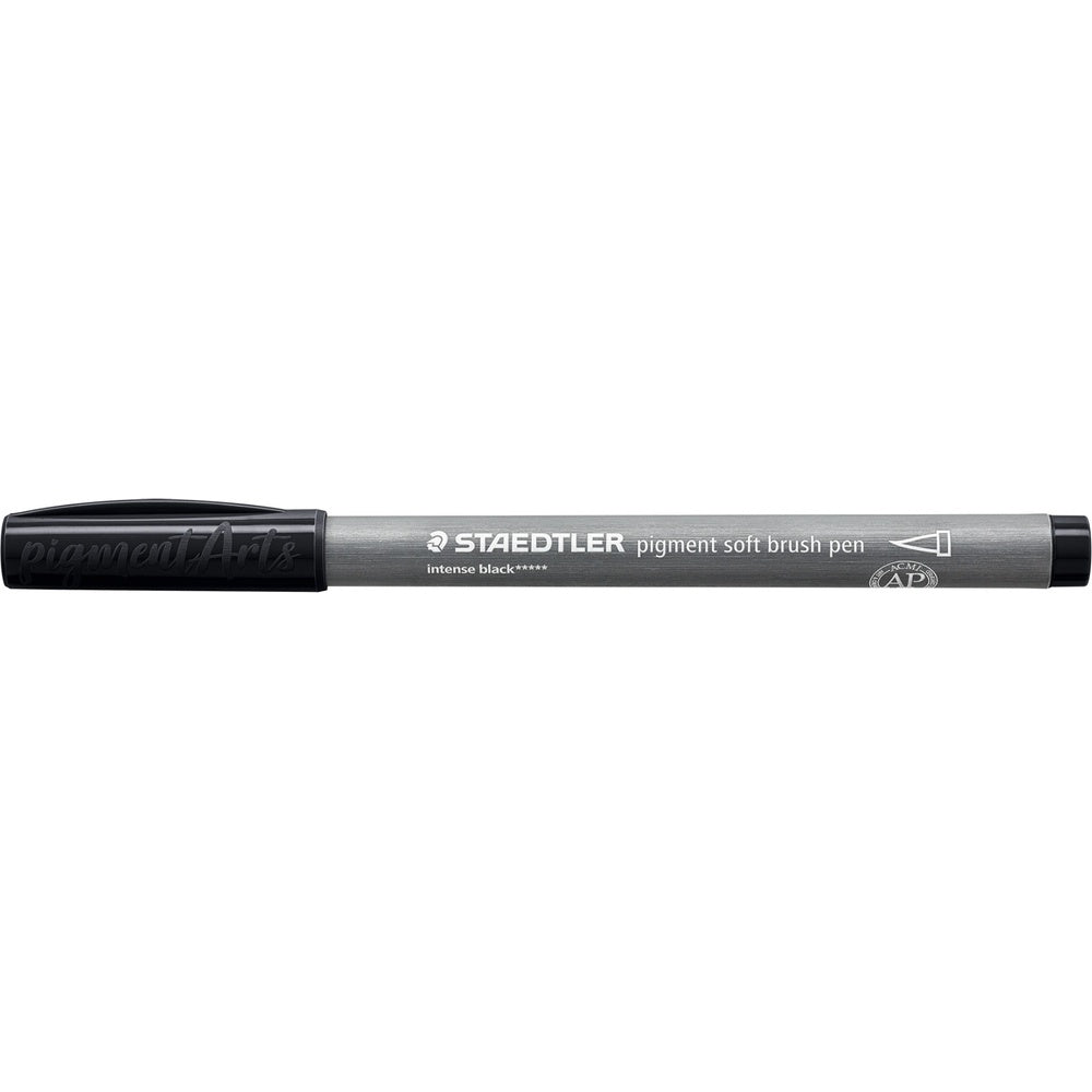 staedtler penna pigment soft brush nero intenso ean 4007817098875