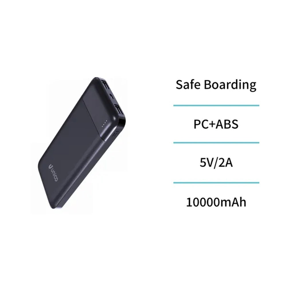 unico power bank 10000mah nero ean 8435719619915