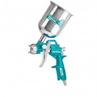 total pistola aerografo superiore inclinato 400cc ean 6925582160352