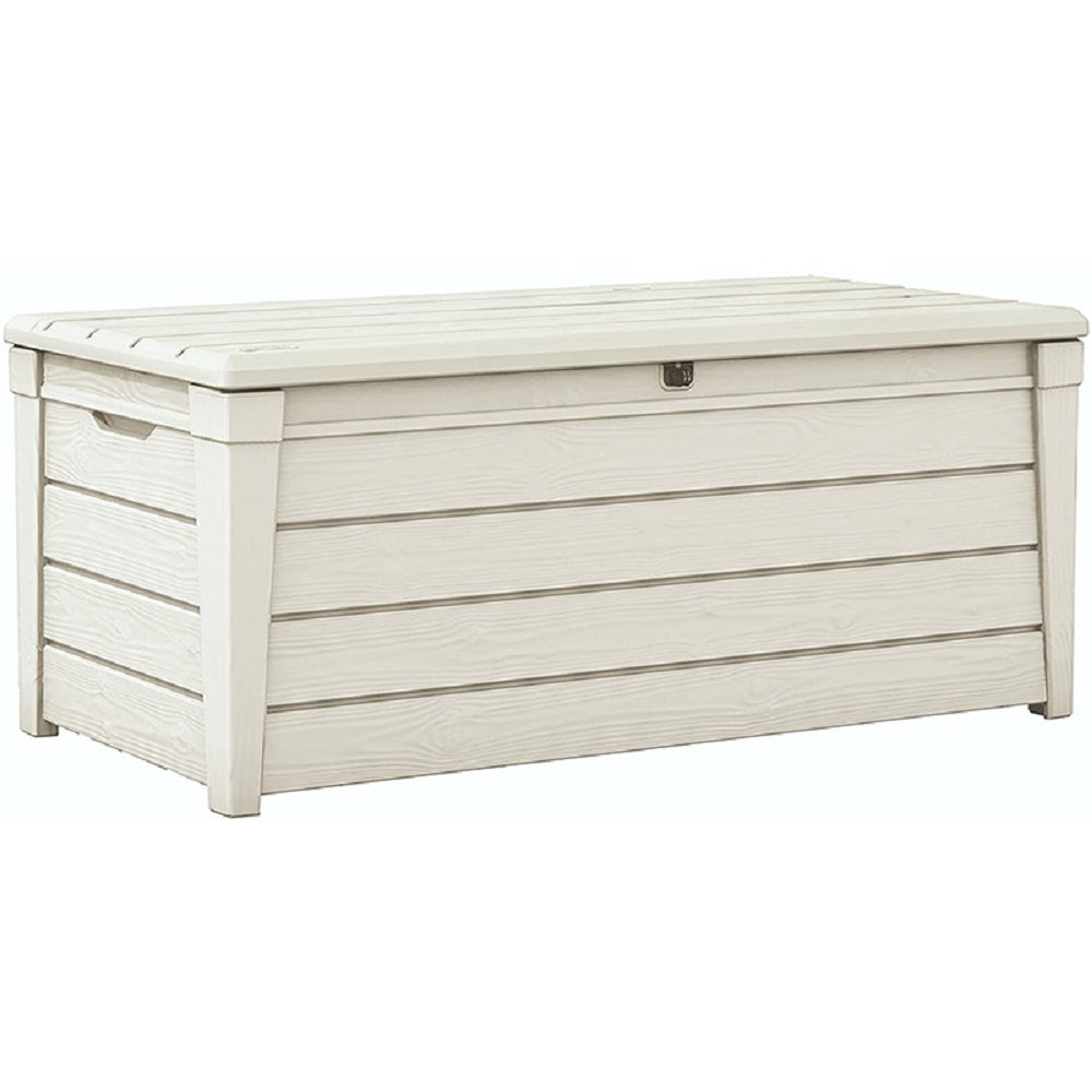 Baule In Resina Brightwood Bianco 145x63x60 Cm