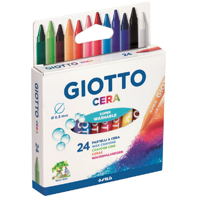 Pastelli A Cera Giotto Tmf24 Lavabili