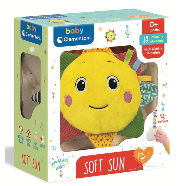 clementoni baby soft sun carillon per culla e passeggino ean 8005125177950