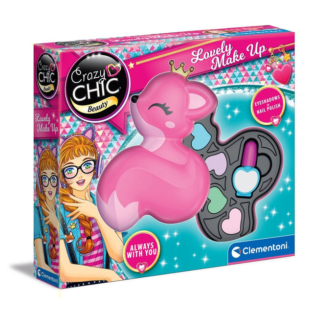 clementoni crazy chic lovely make up fox trousse ean 8005125187959