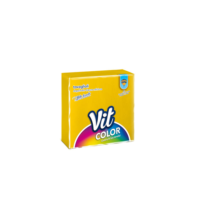 vit tovaglioli color giallo tc923 tc120 vit ean 8006783900027