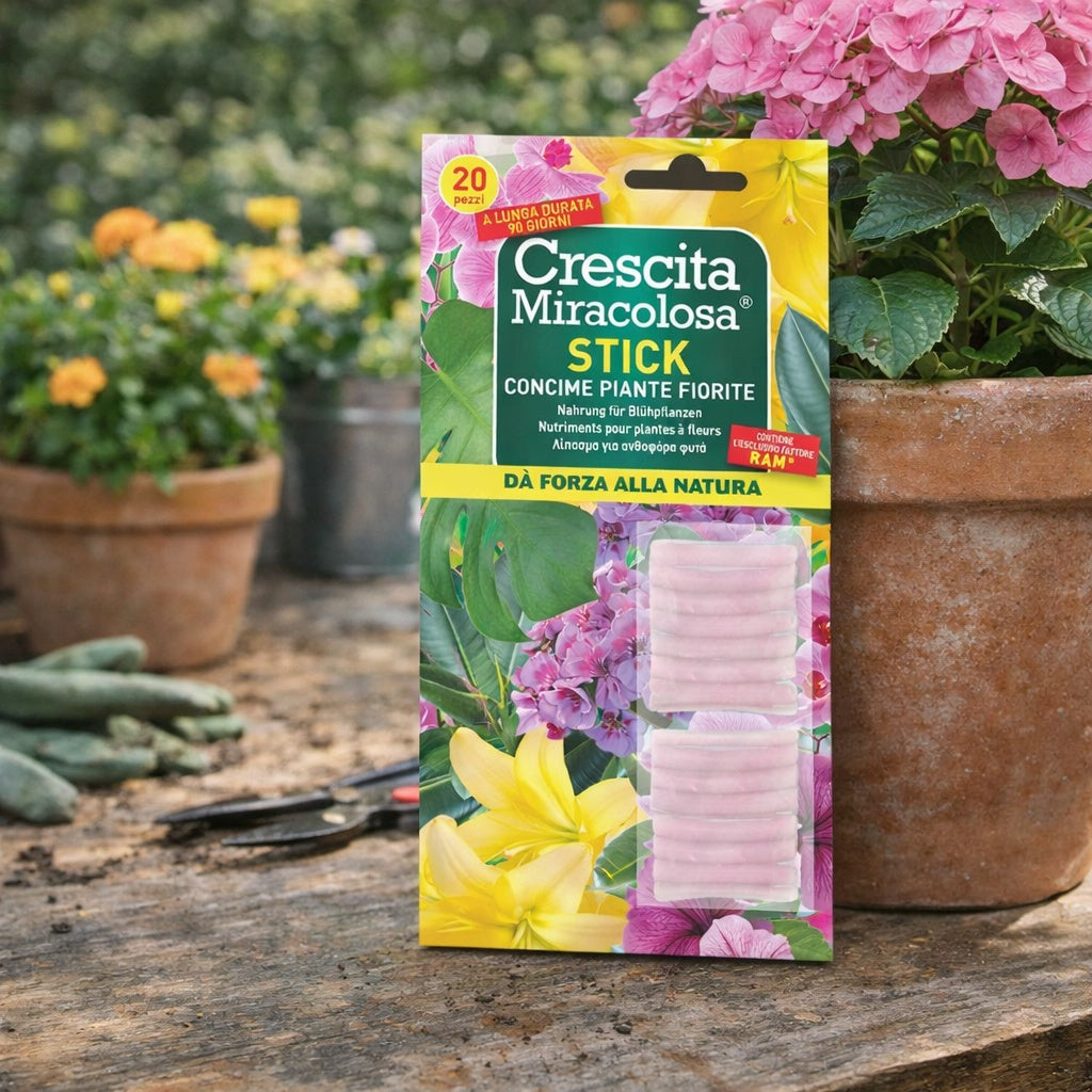 Concime Stick Crescita Miracolosa Fiorito 20 Pz