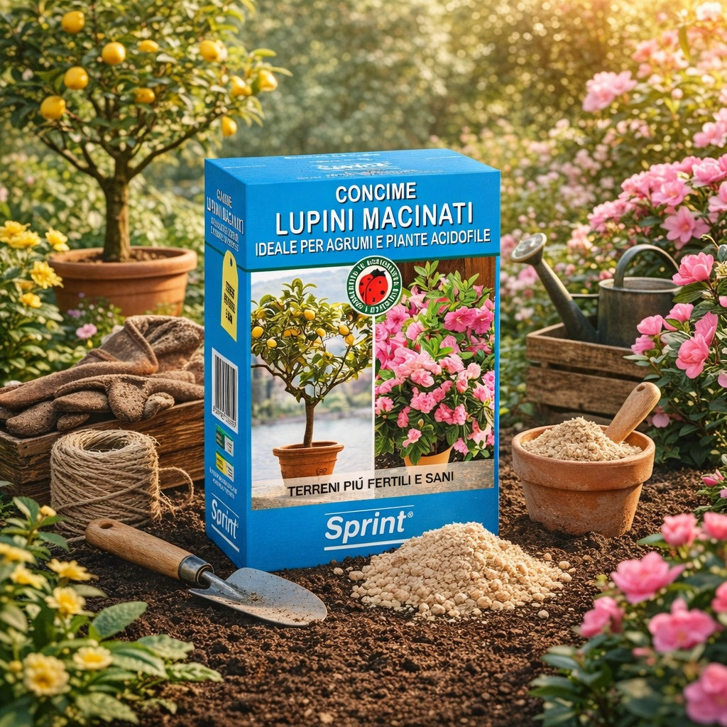 Concime Granulare Lupini Macinati 700gr