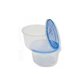 domus set 2 contenitori in plastica per cibo tondi 450ml ean 8011690233397
