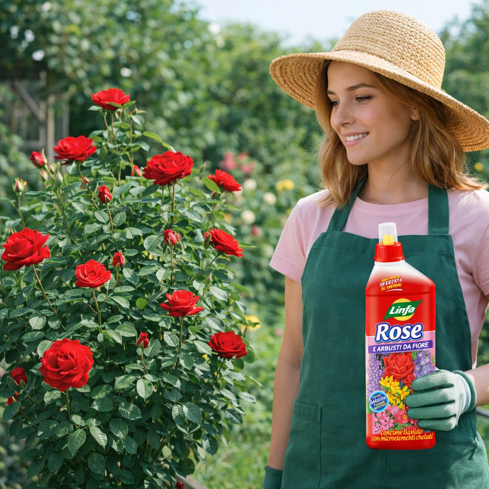 Concime Rose E Arbusti Da Fiore 1 Lt