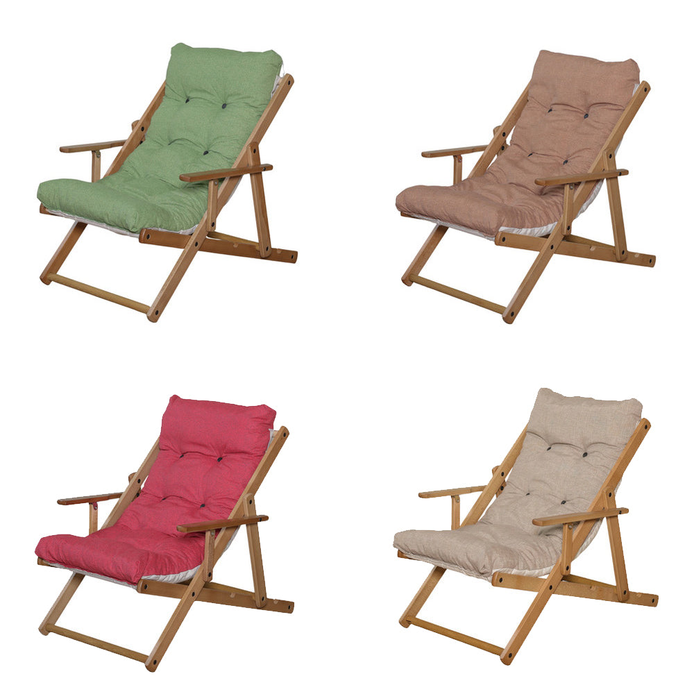 Poltrona Sorrento Reclinabile In Legno